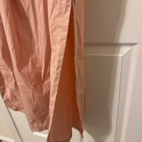 Free People Eva Long Sleeve Cotton Maxi Midi Pullover Shirt Dress Size Small - Picture 7 of 11